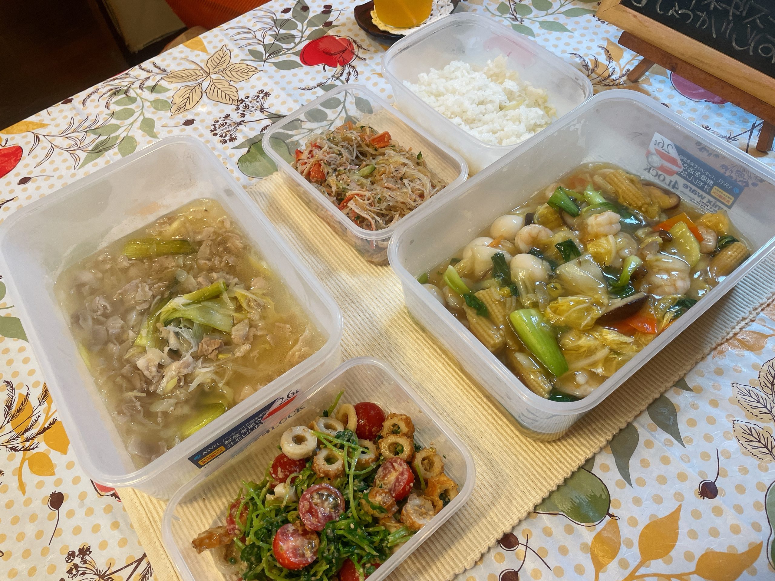 料理教室マンツーマン八宝菜セット