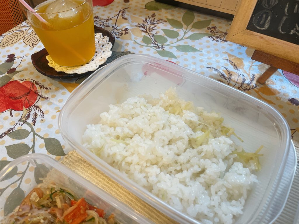 料理教室マンツーマン生姜ごはん