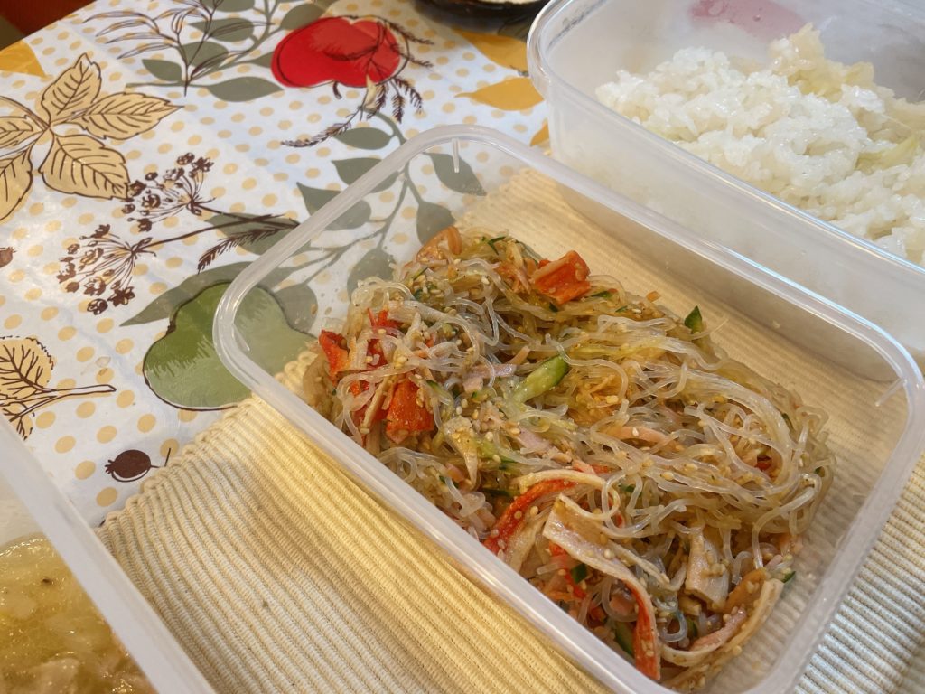 料理教室マンツーマン春雨酢の物