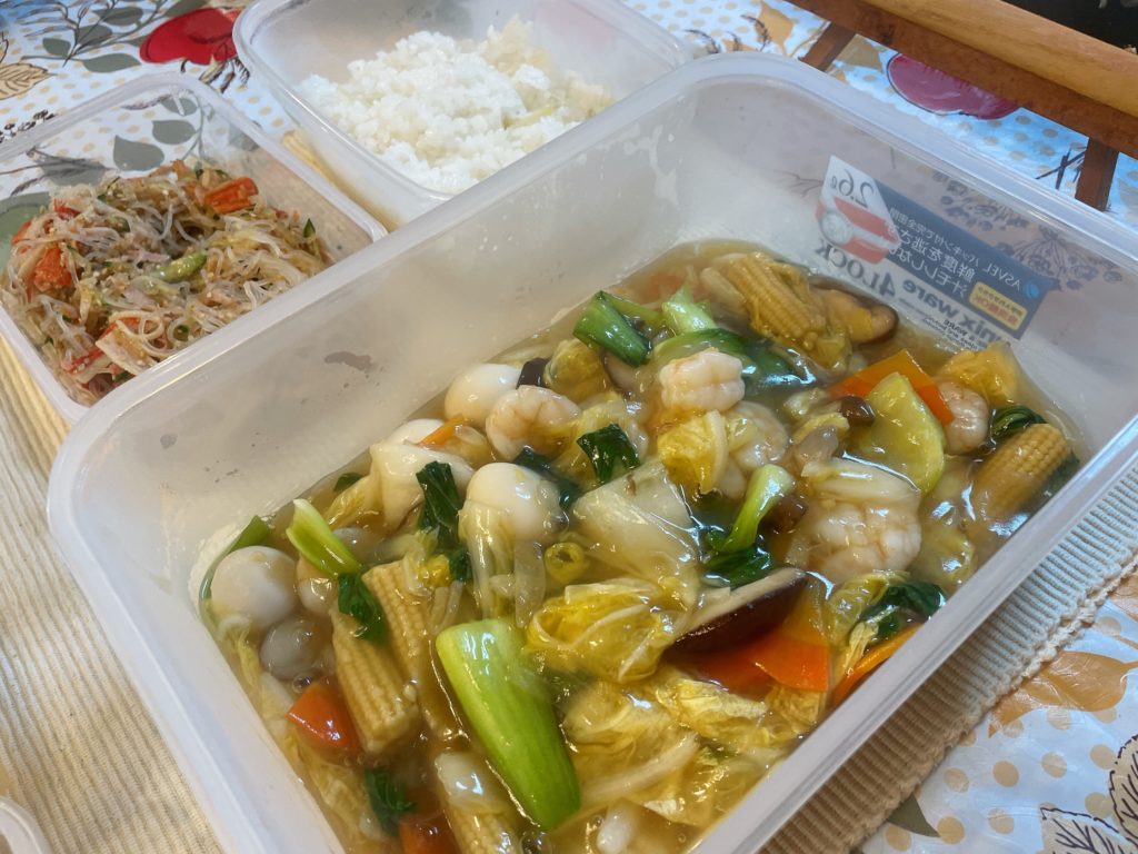 料理教室マンツーマン八宝菜