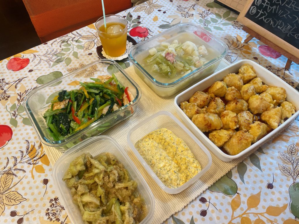 料理教室マンツーマンチキン南蛮セット