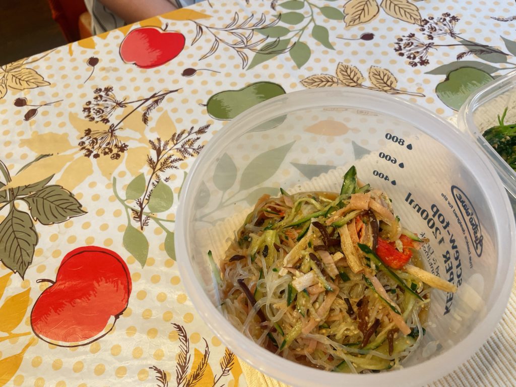 料理教室マンツーマン春雨酢の物