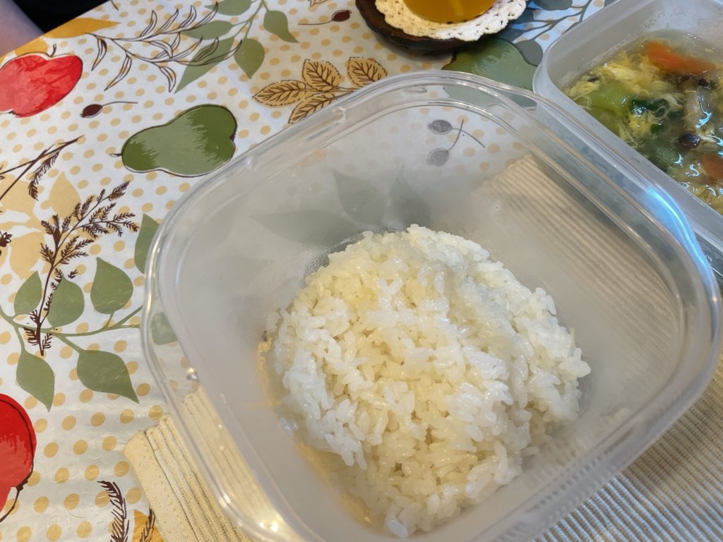 料理教室マンツーマン生姜炊き込みご飯