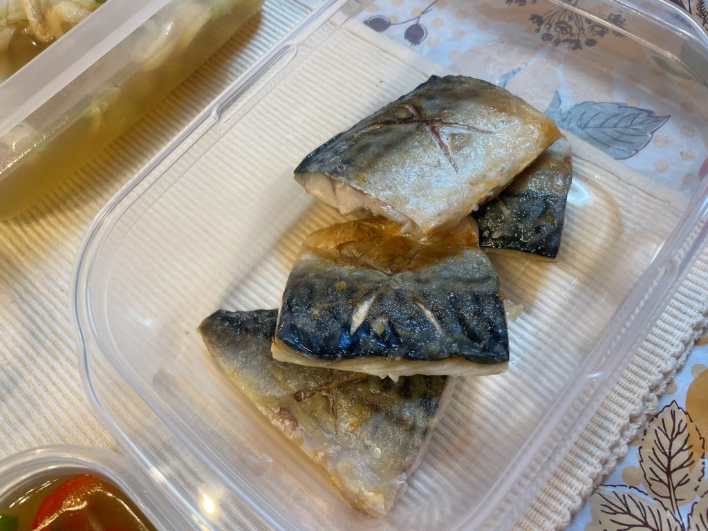 料理教室マンツーマン焼きサバ