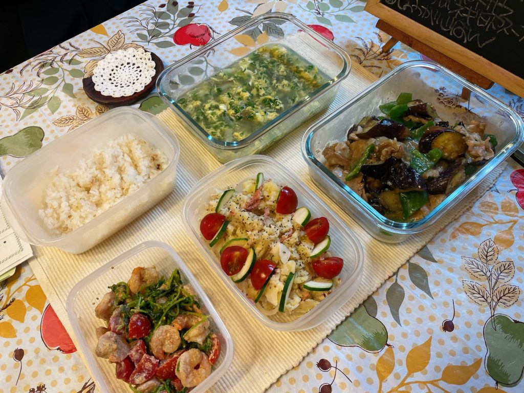 料理教室マンツーマン茄子味噌セット