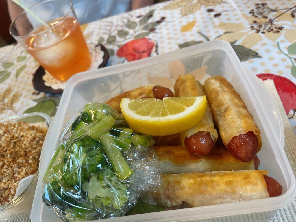 料理教室マンツーマンカリカリソーセージ
