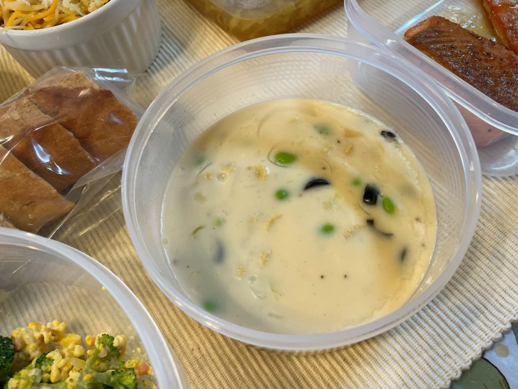 料理教室マンツーマン鮭クリームソース