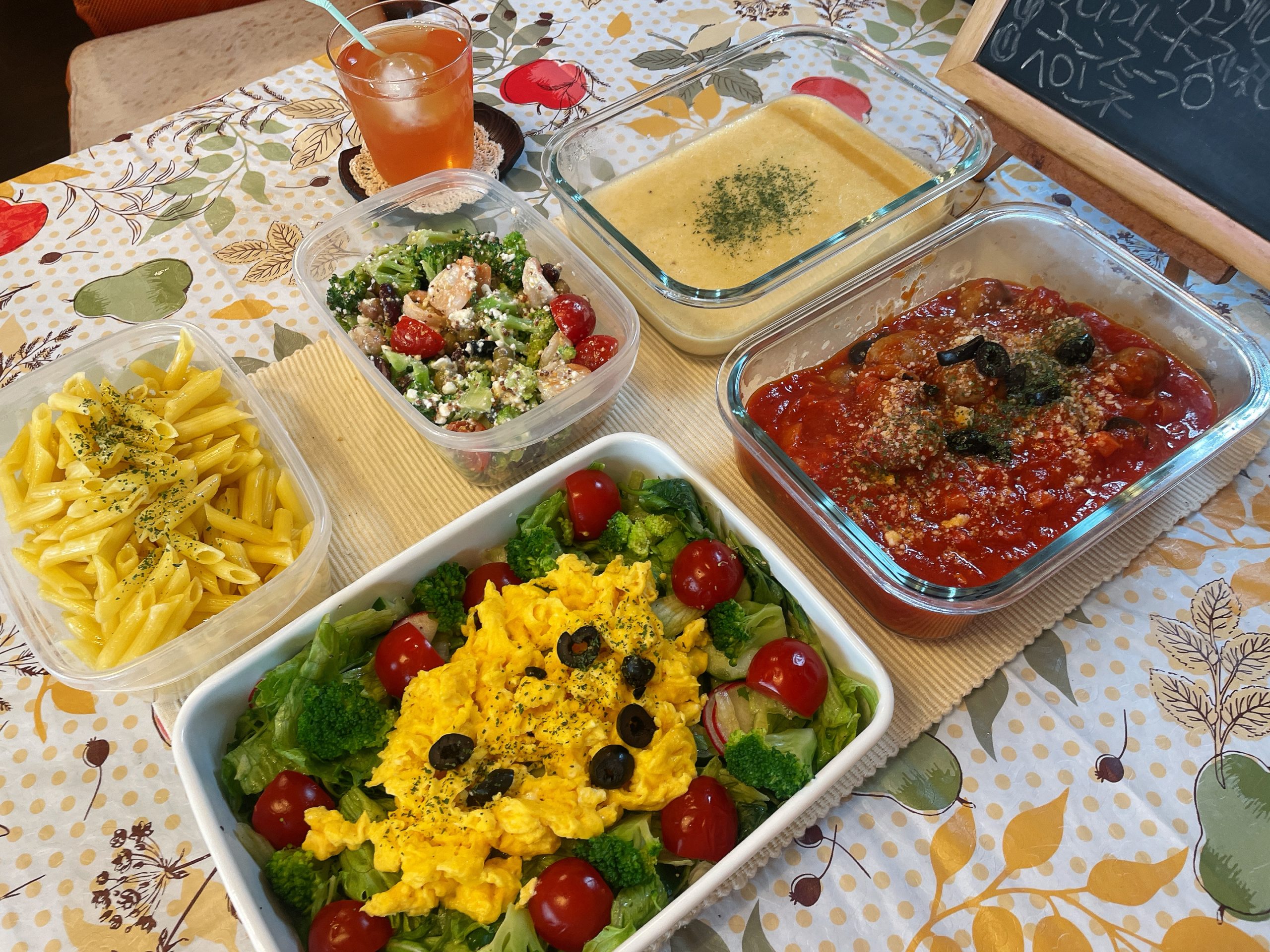 料理教室マンツーマントマトミートボールセット