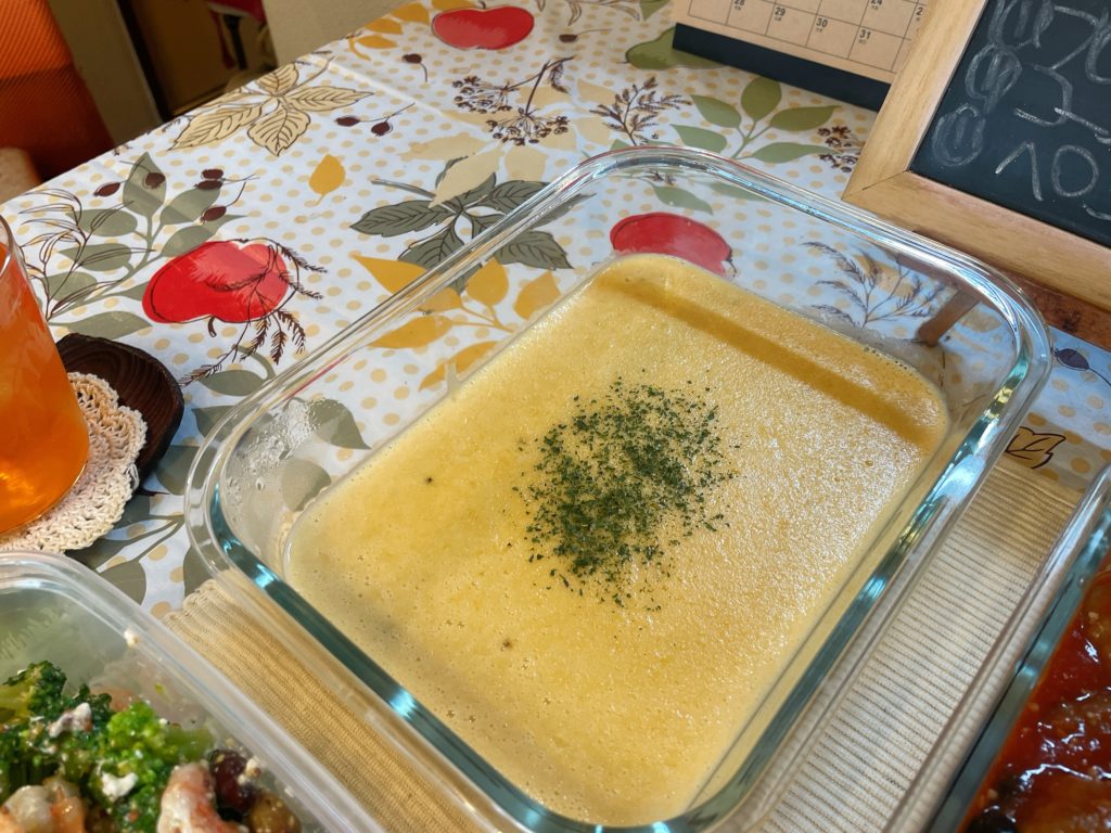 料理教室マンツーマンコーンスープ