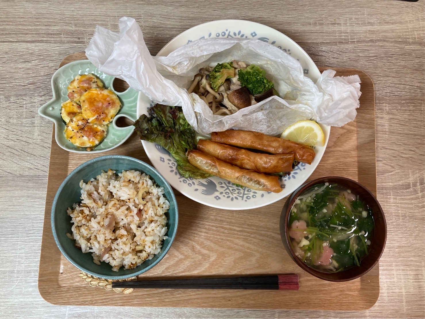 料理教室マンツーマンなんちゃって春巻きセット