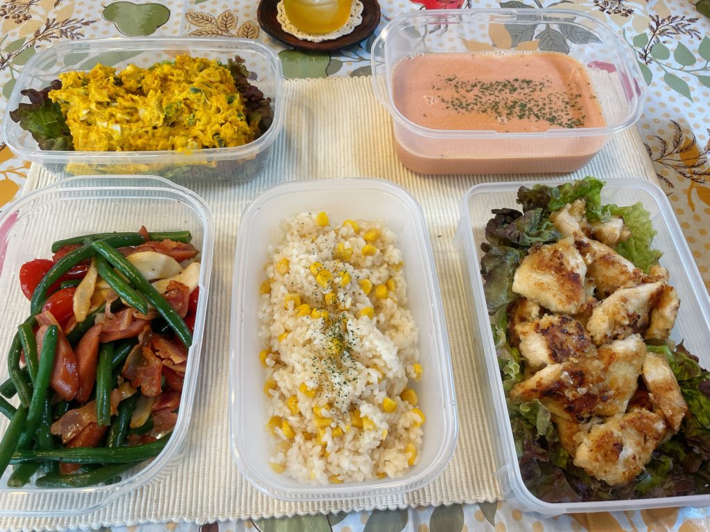 料理教室マンツーマンガーリックチキンセット