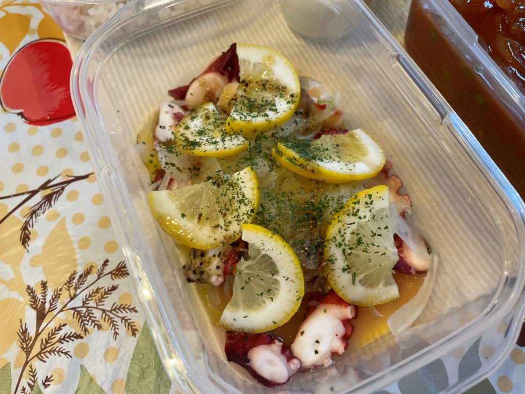 料理教室マンツーマンタコマリネ