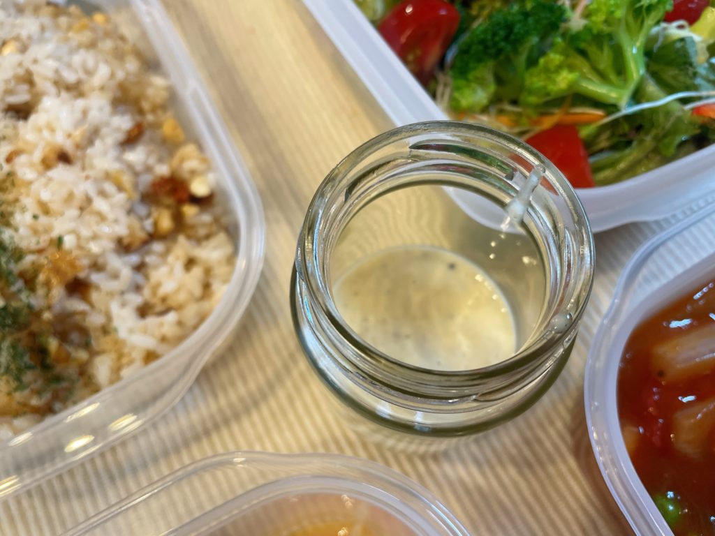 料理教室マンツーマンシーザードレッシング