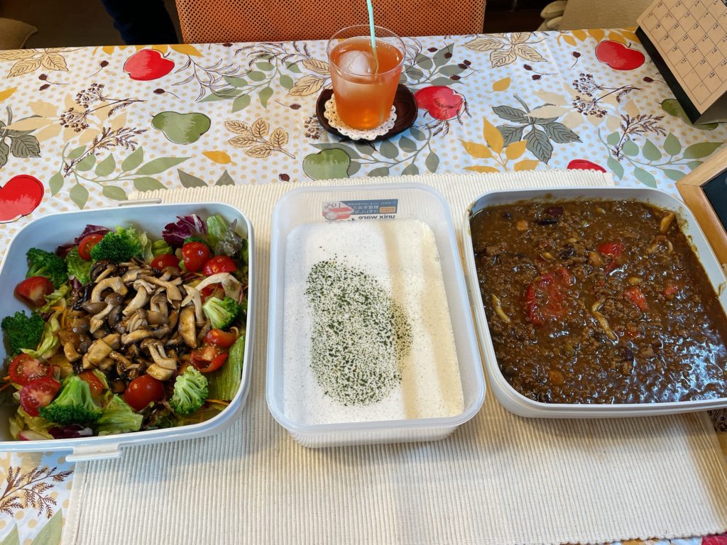 料理教室マンツーマンキーマカレーセット