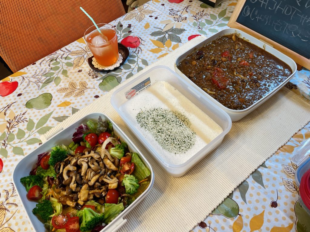 料理教室マンツーマンキーマカレーセット