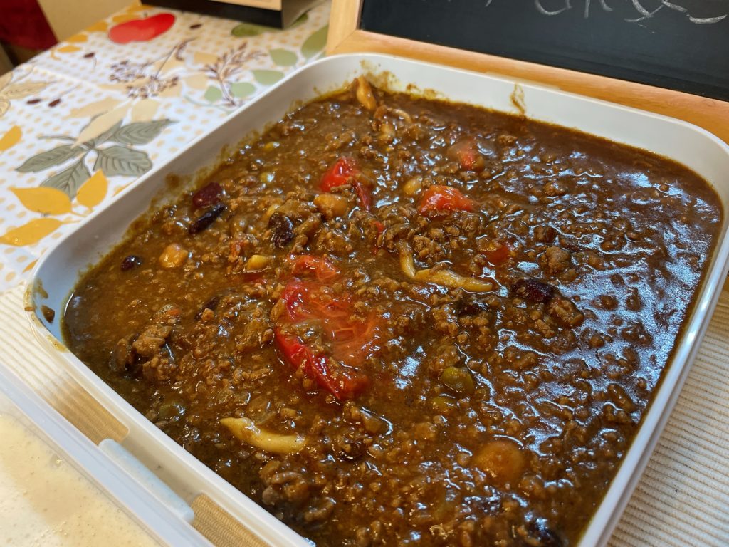 料理教室マンツーマンキーマカレー