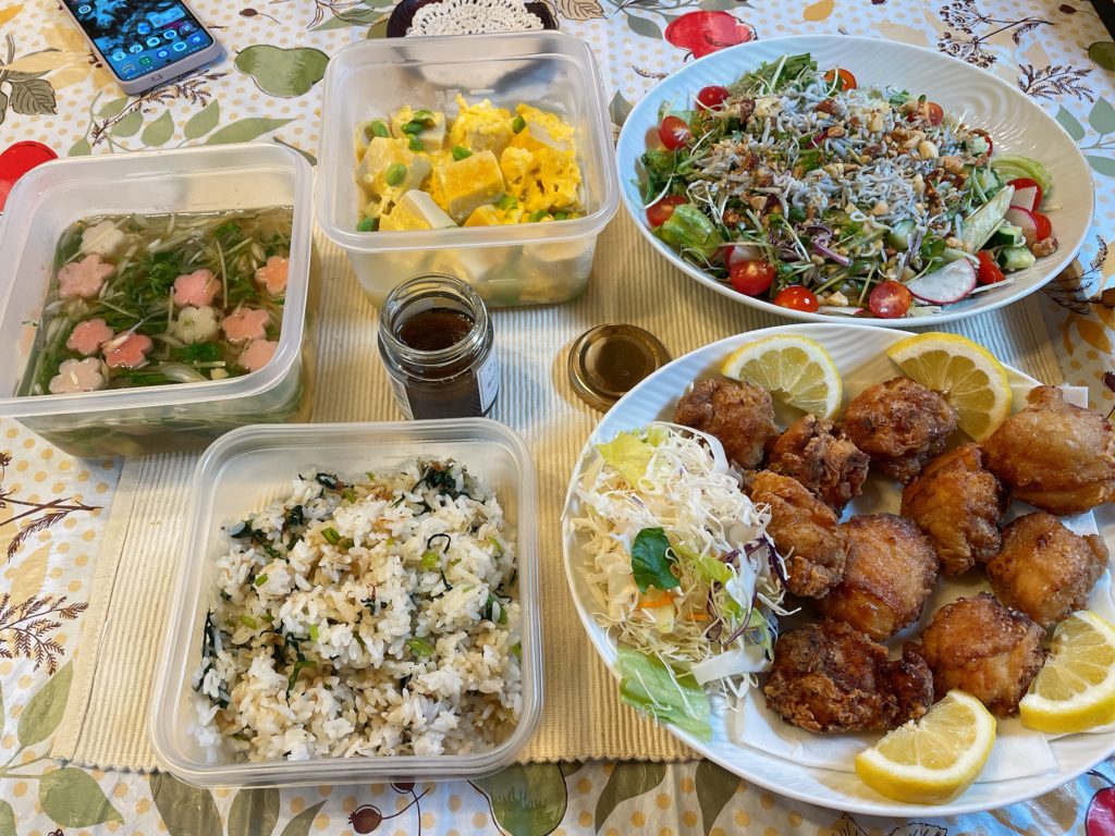 料理教室マンツーマン鶏の唐揚げセット