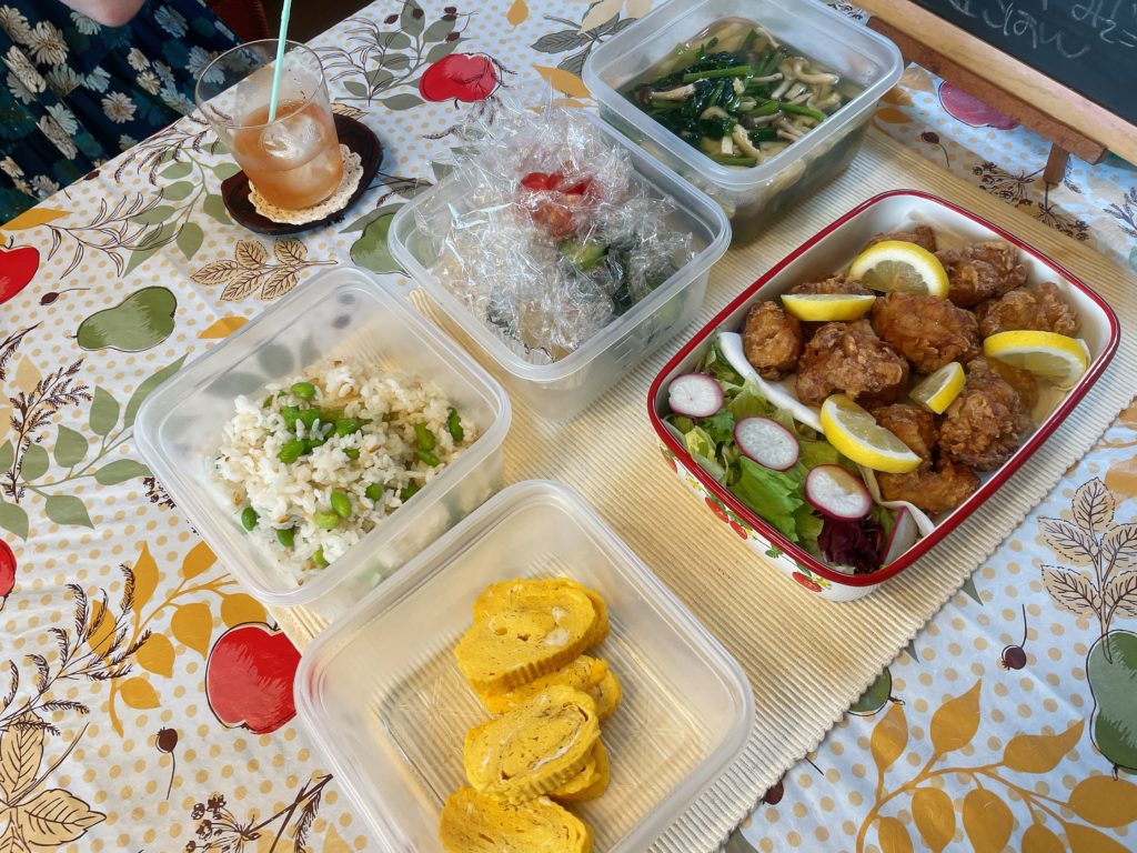 料理教室マンツーマン鶏の唐揚げセット