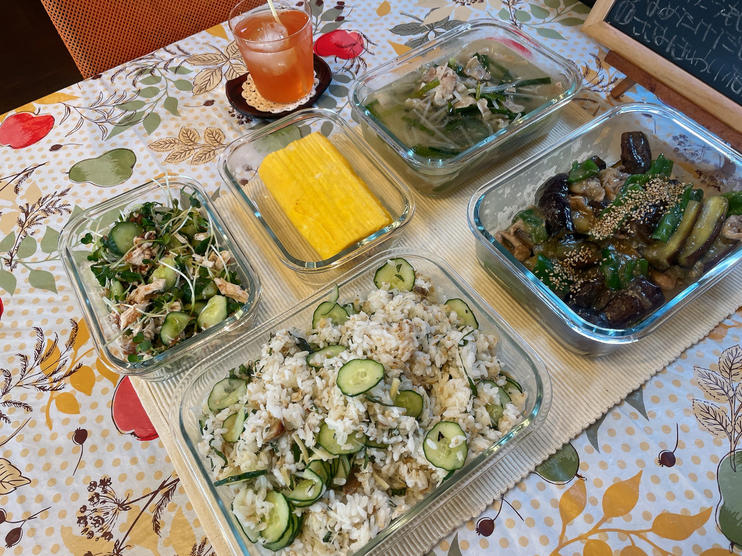 料理教室マンツーマンサバちらし寿司セット