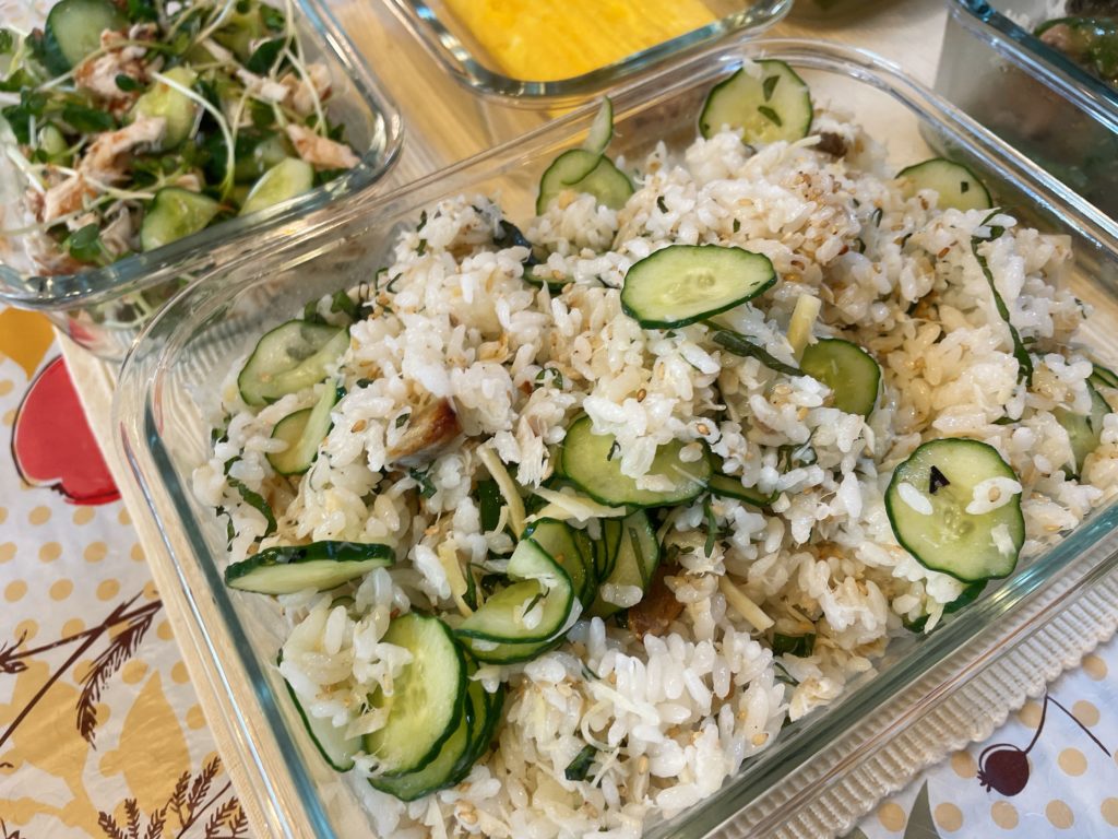 料理教室マンツーマンサバちらし寿司