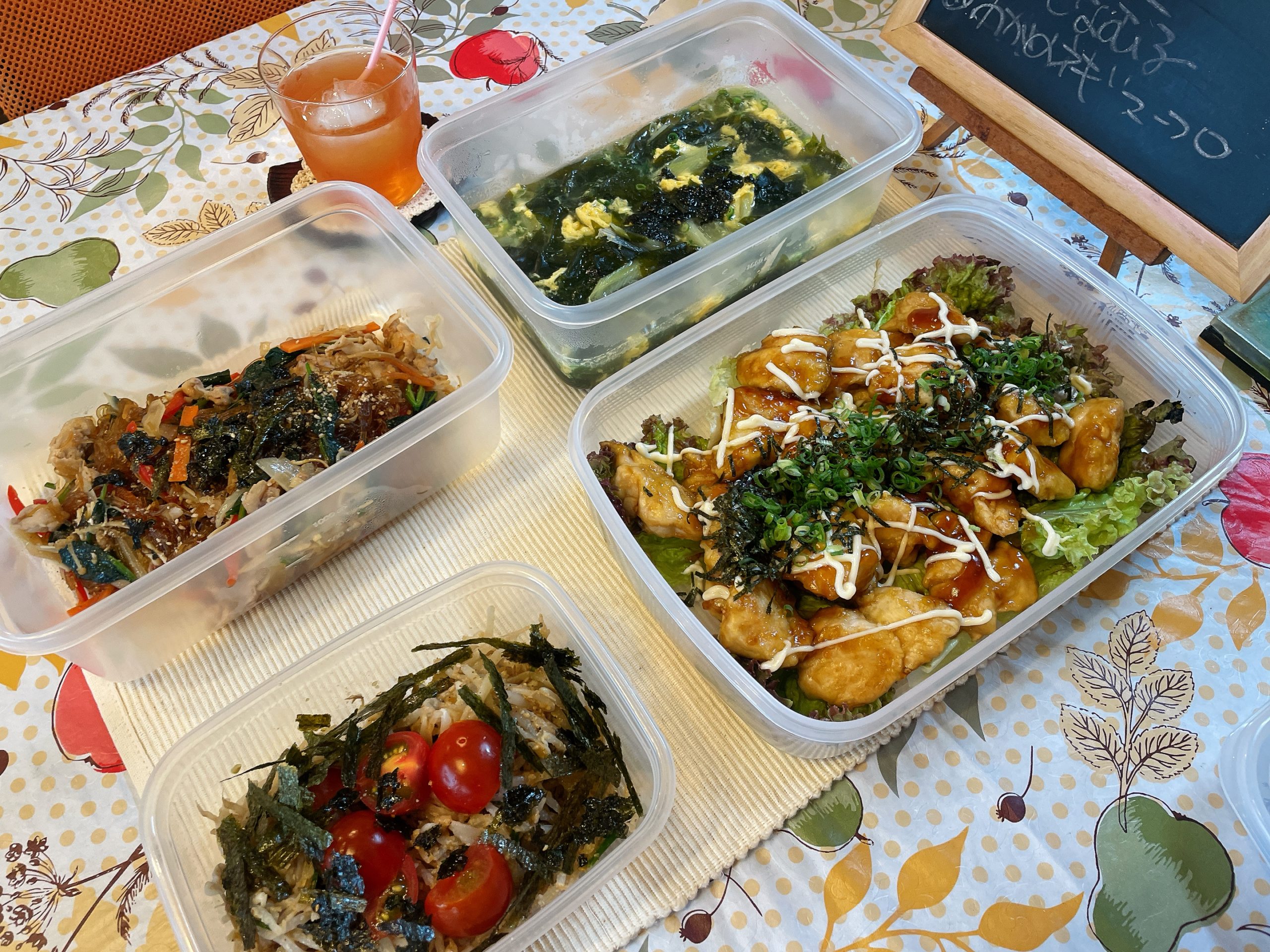 料理教室マンツーマンチャプチェセット