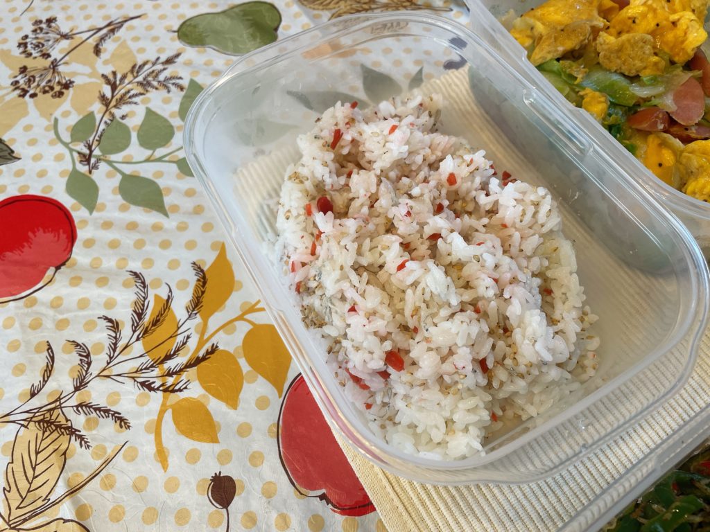 料理教室マンツーマン梅じゃこごはん