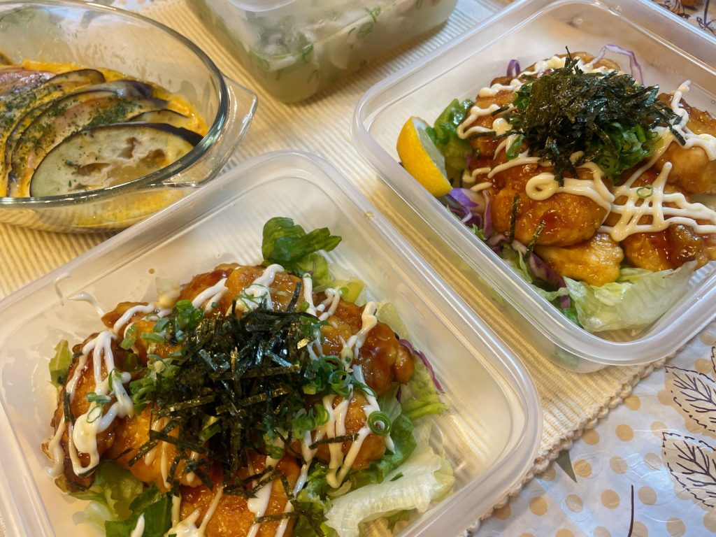 料理教室マンツーマン照りマヨチキン