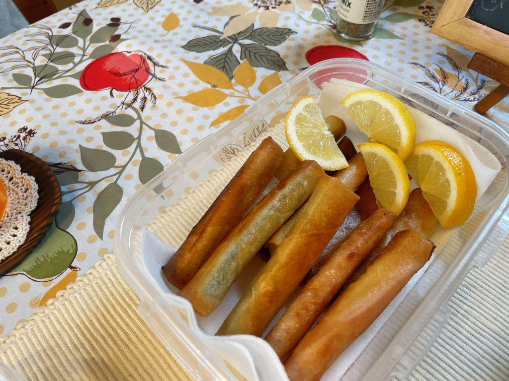 料理教室マンツーマン春巻き風