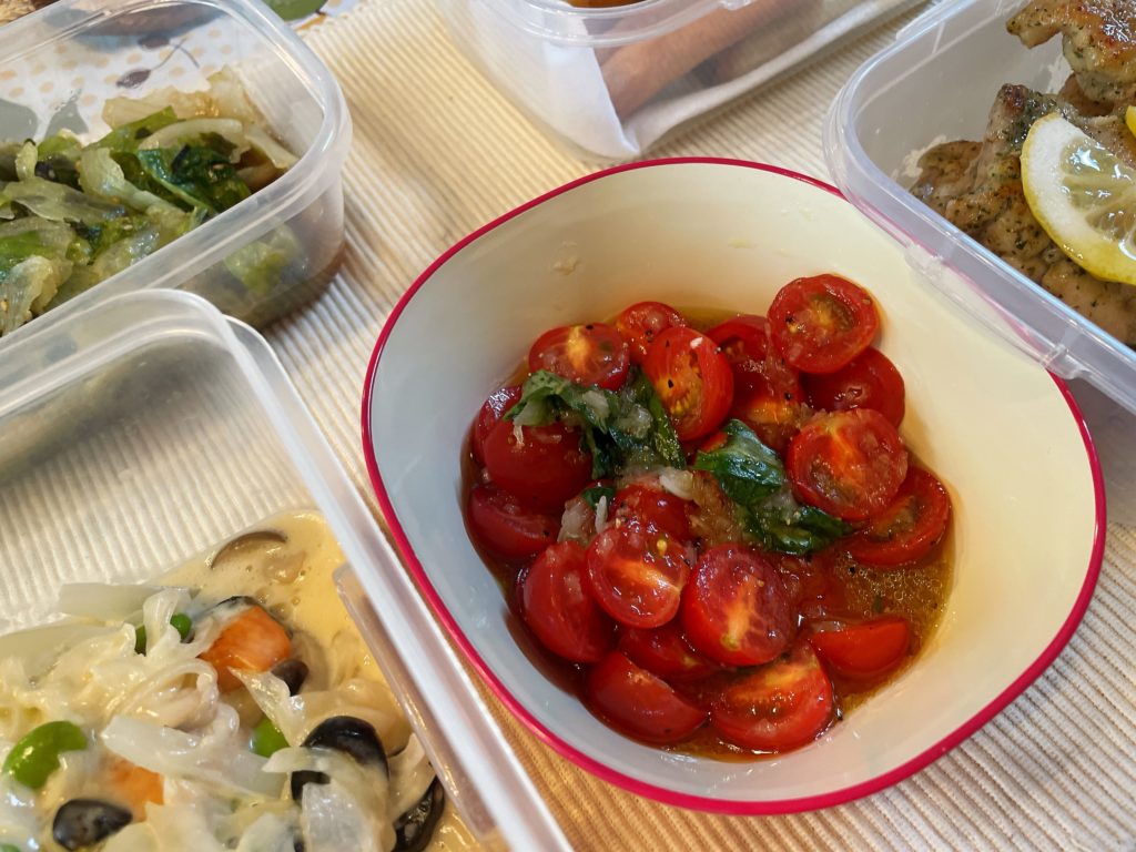 料理教室マンツーマントマトソース