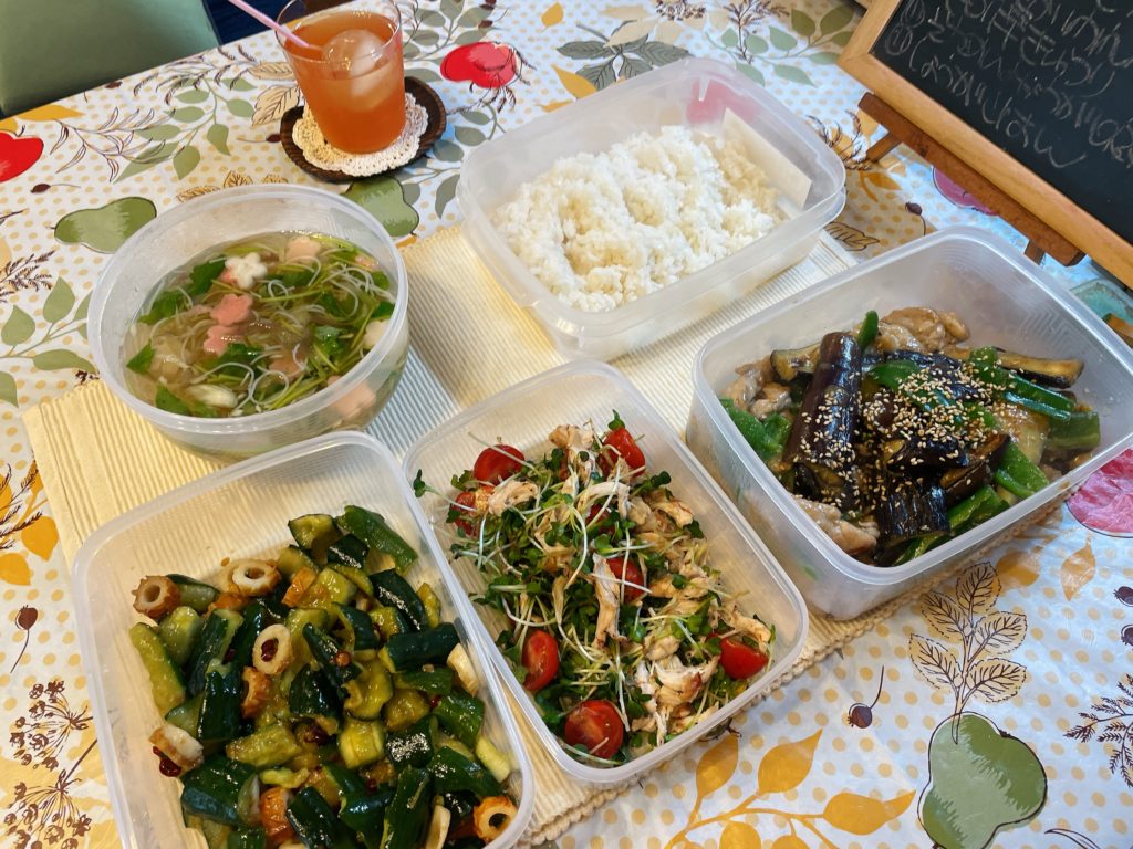 料理教室マンツーマン茄子味噌セット