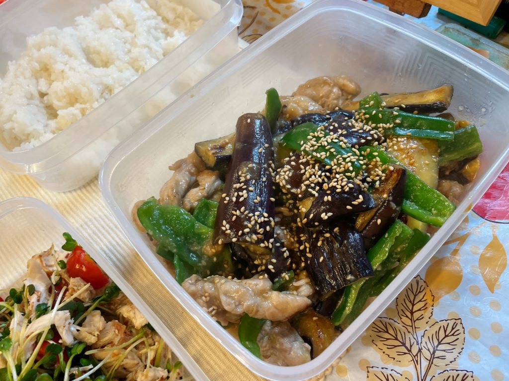 料理教室マンツーマン茄子味噌