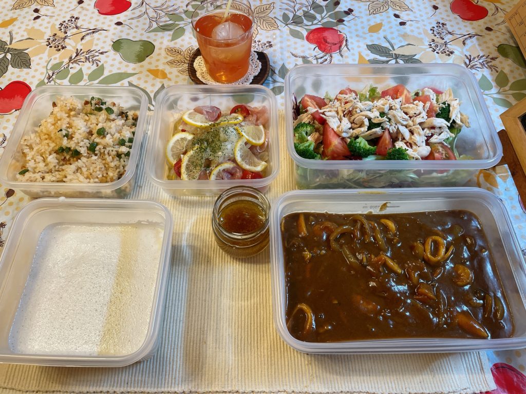 料理教室マンツーマンシーフードカレーセット