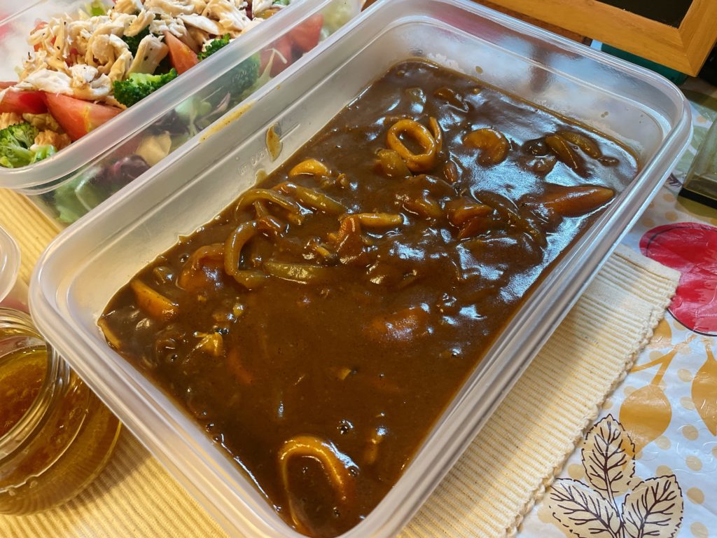 料理教室マンツーマンシーフードカレー