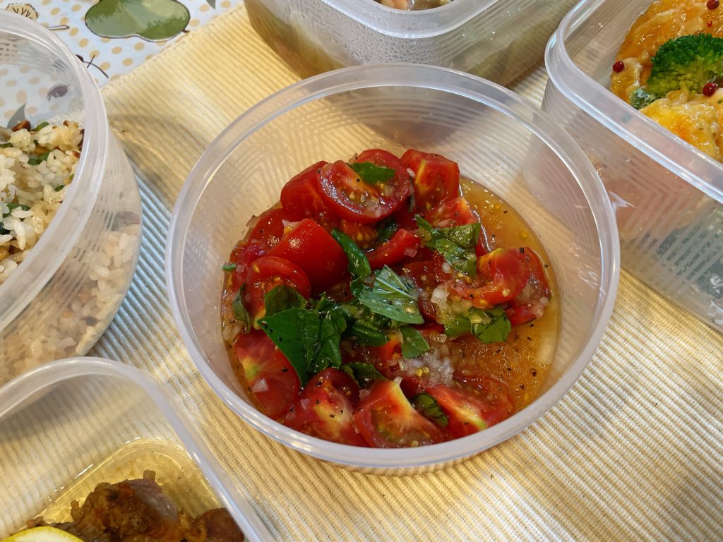 料理教室マンツーマントマトソース