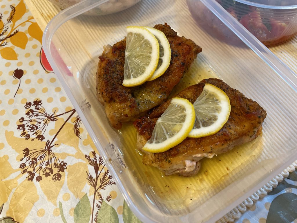 料理教室マンツーマンパリパリチキン