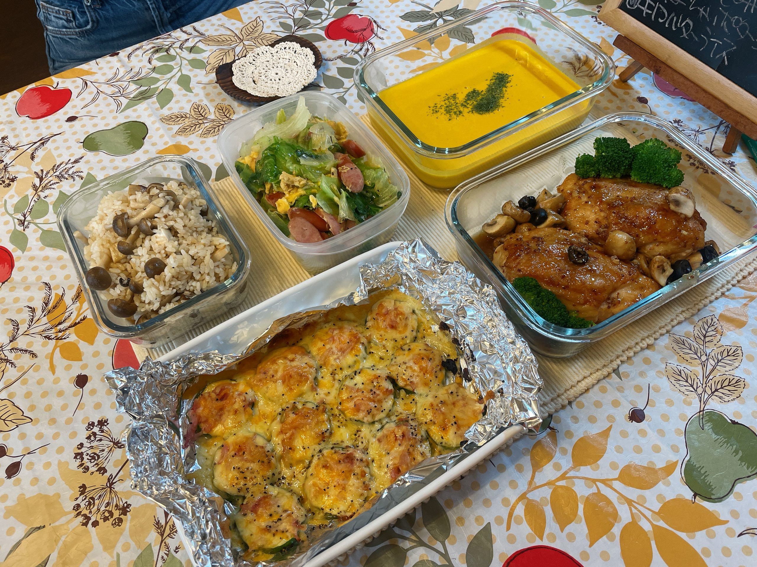 料理教室マンツーマンチキンハニーガーリックソテーセット