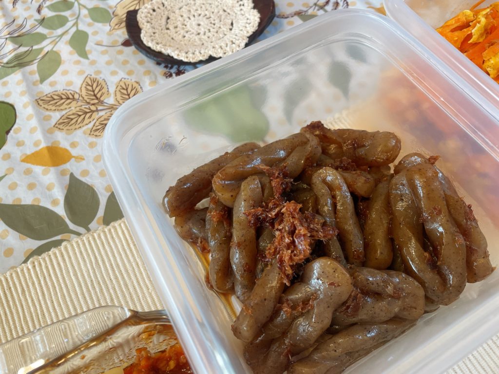 料理教室マンツーマンこんにゃくかつお