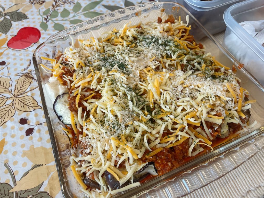 料理教室マンツーマンラザニア風