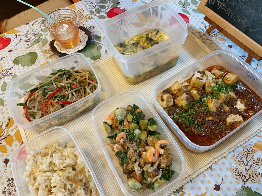 料理教室マンツーマン麻婆豆腐セット