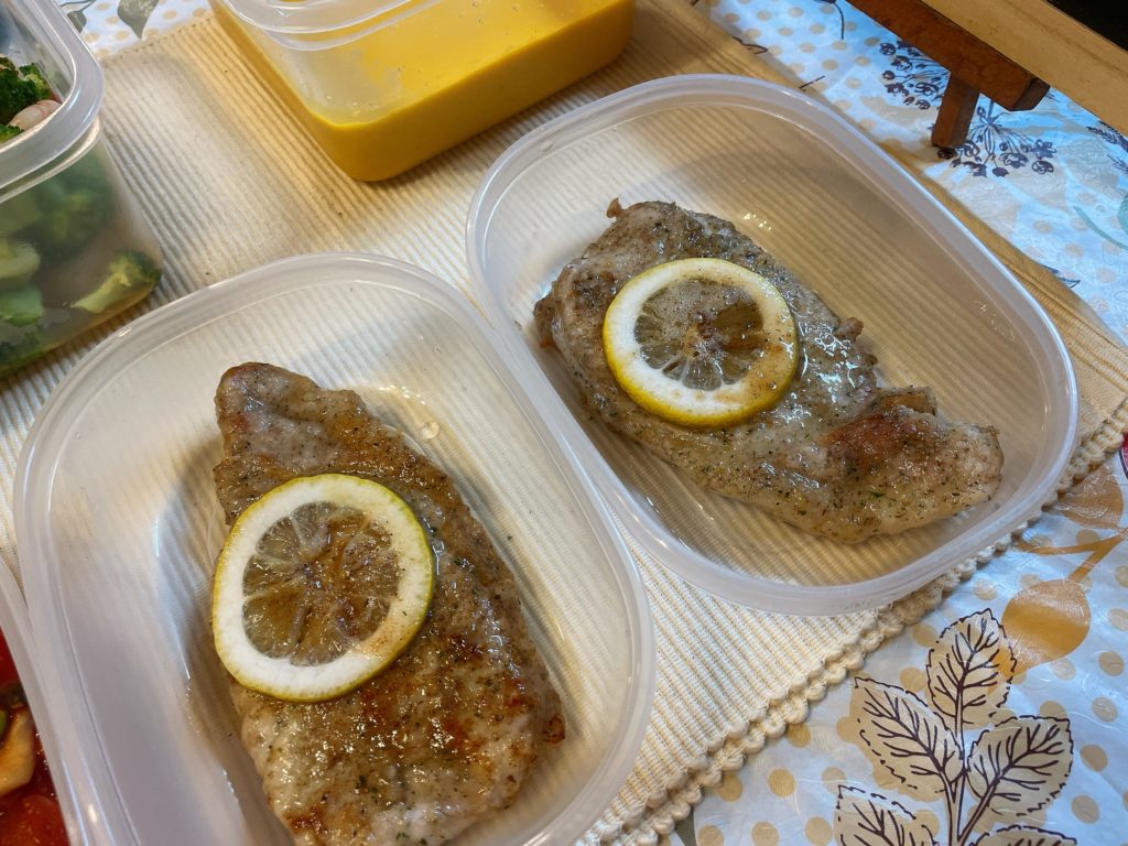 料理教室マンツーマンポークソテー