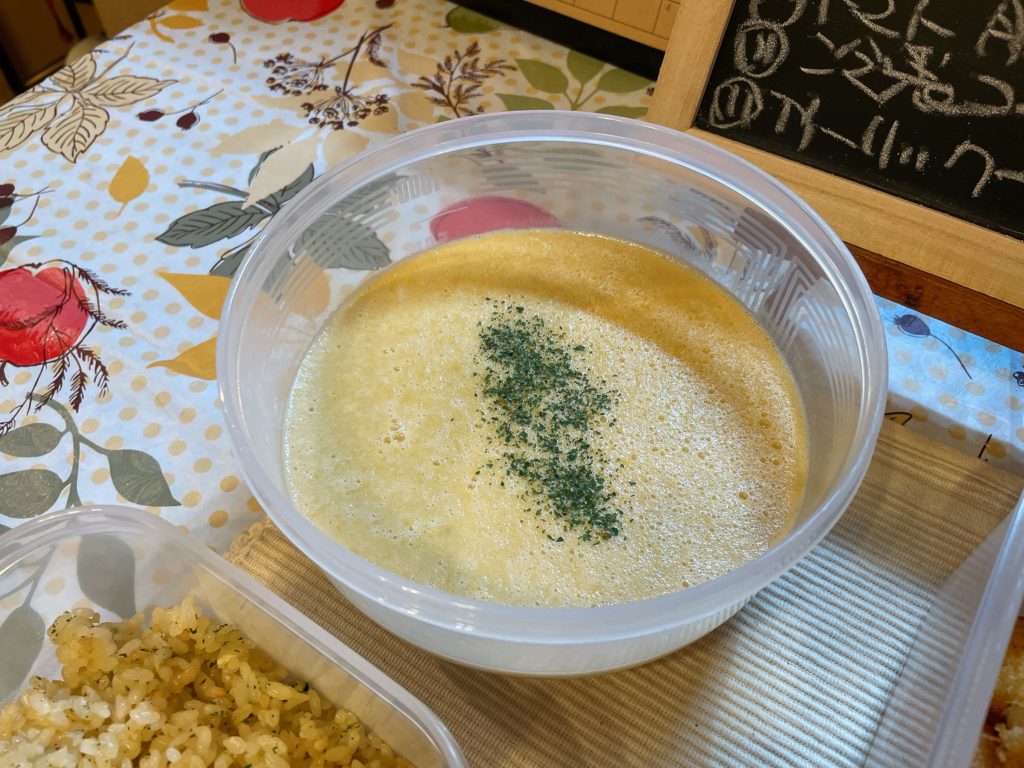 料理教室マンツーマンコーンスープ