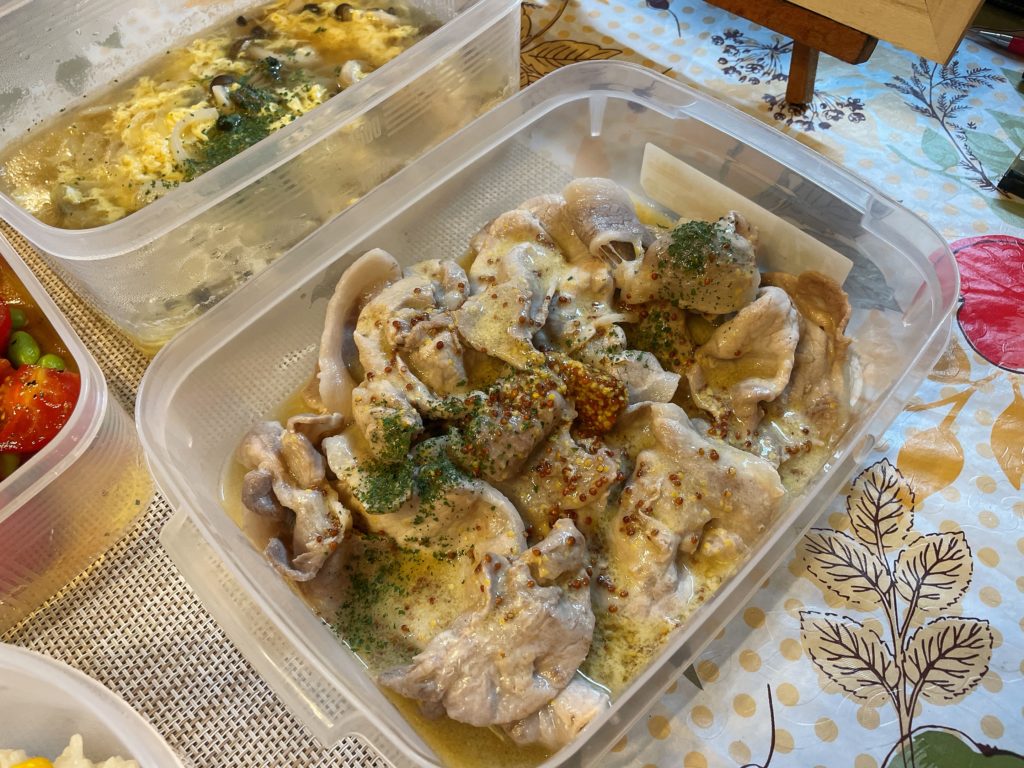 料理教室マンツーマン豚クリーム煮