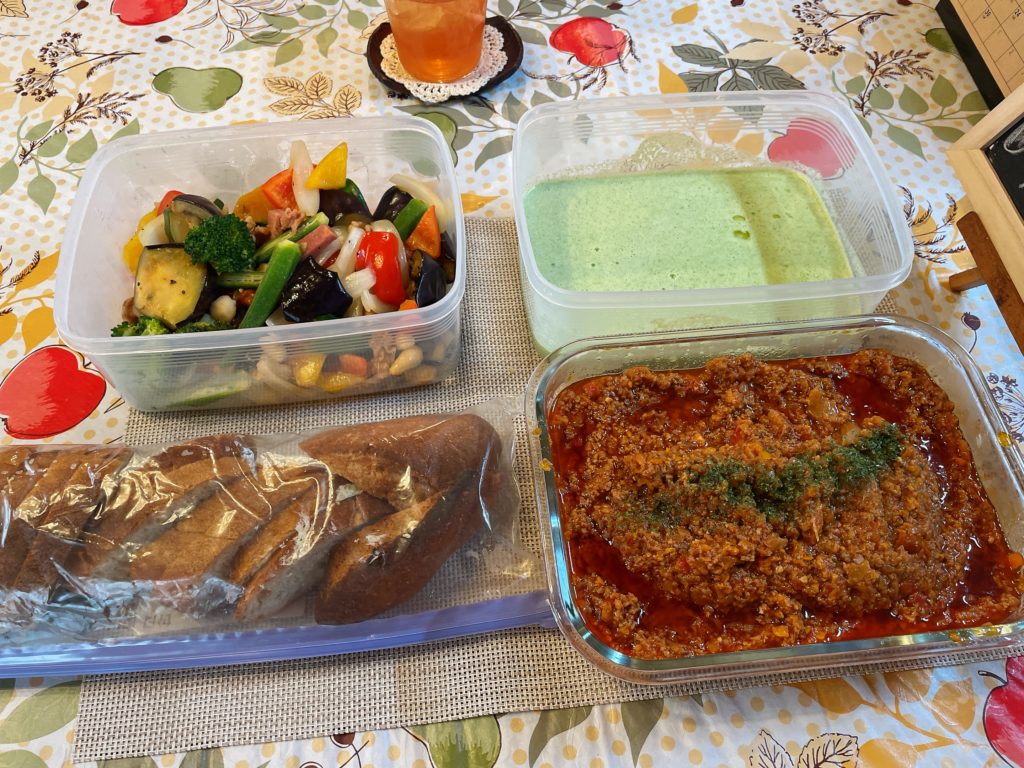 料理教室マンツーマンボロネーセソースセット