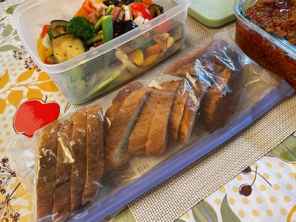 料理教室マンツーマンガーリックトースト