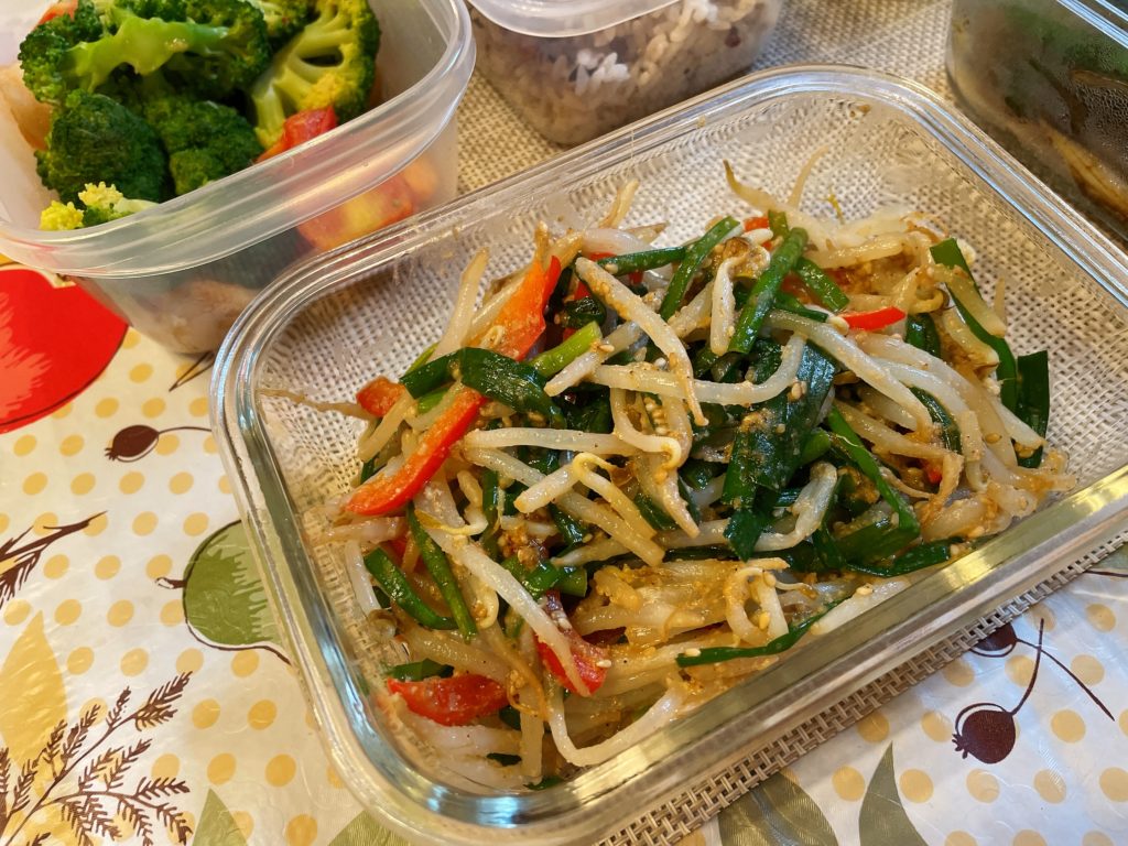 料理教室マンツーマンもやしナムル