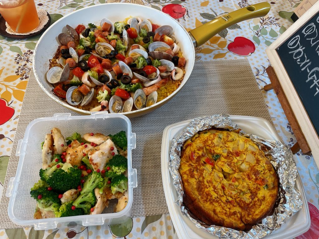 料理教室マンツーマンパエリアセット