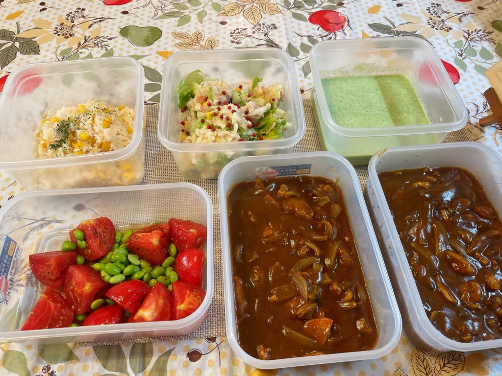 料理教室マンツーマンシーフードカレーセット