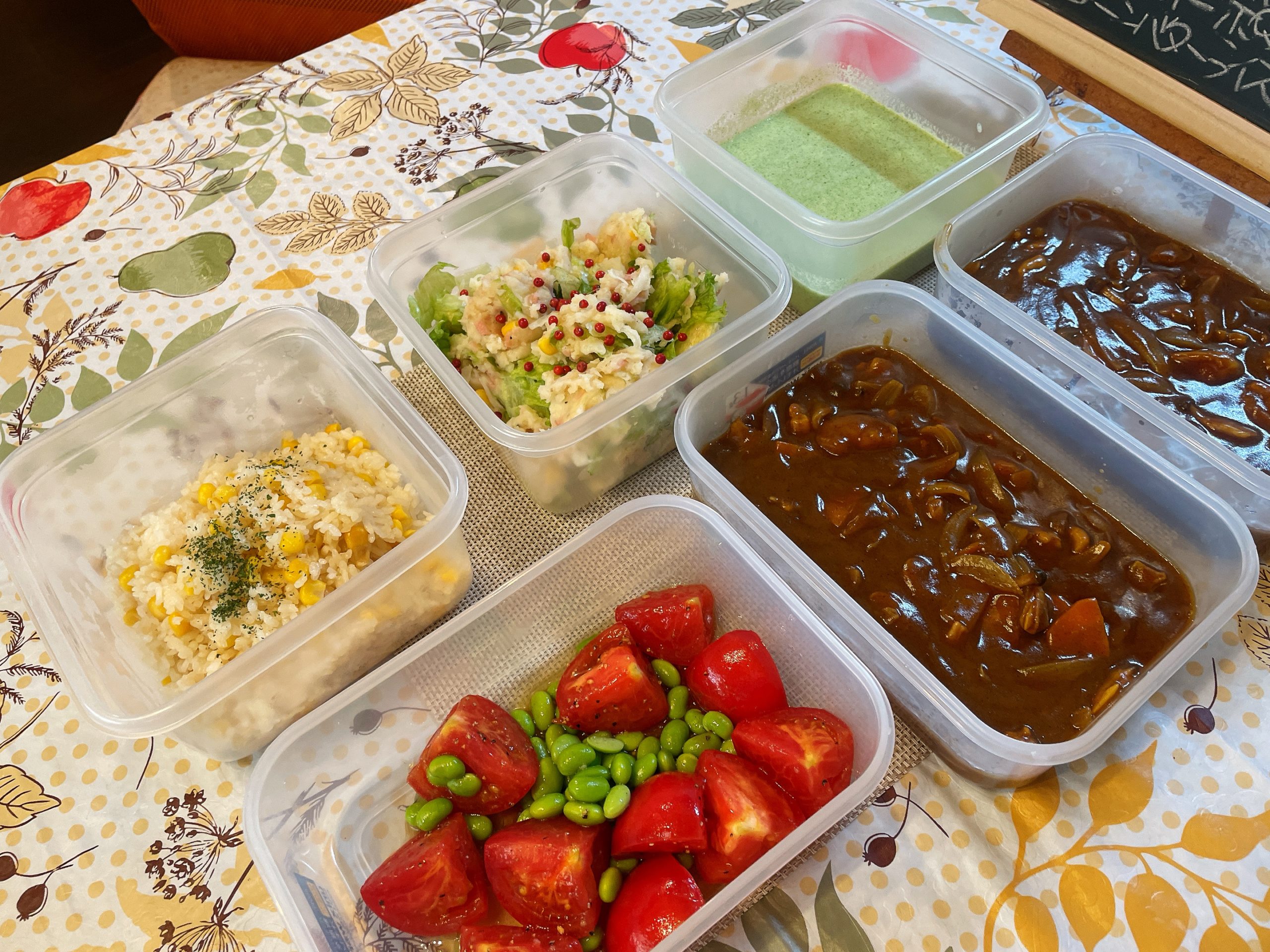 料理教室マンツーマンシーフードカレーセット