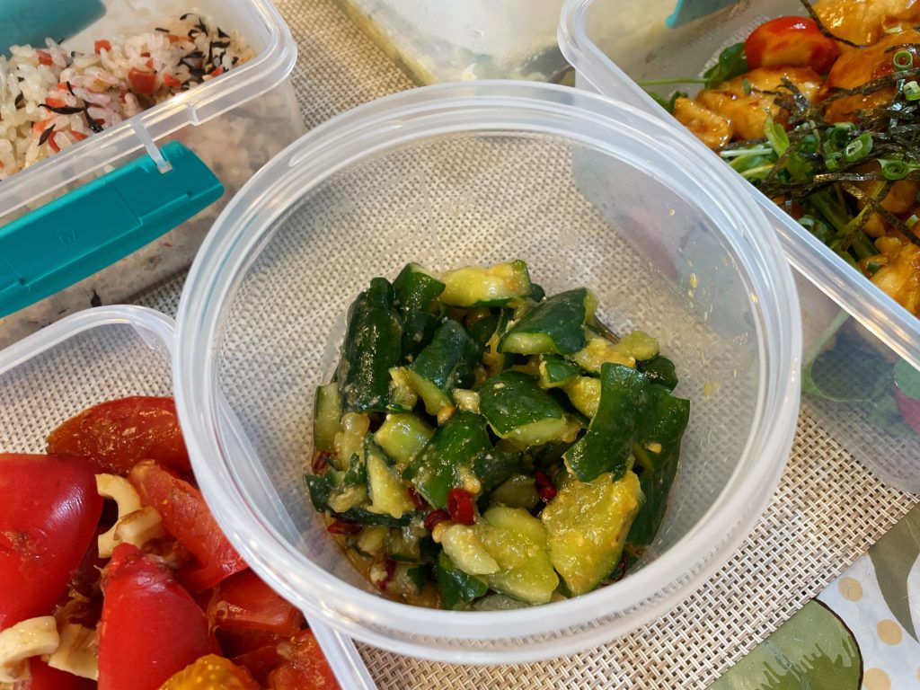 料理教室マンツーマンピリ辛きゅうり