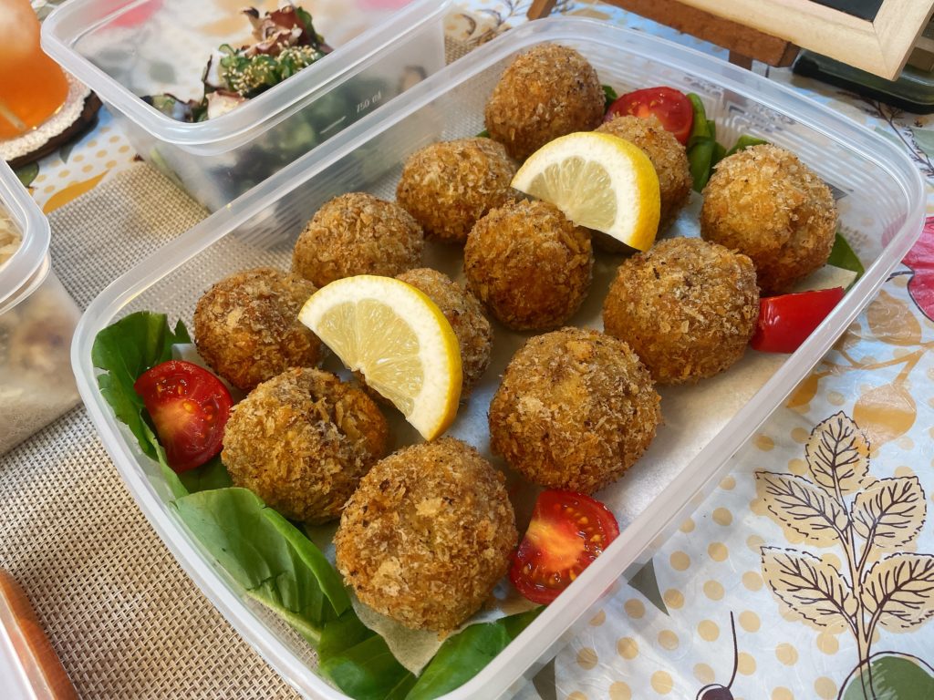 料理教室マンツーマンメンチカツ